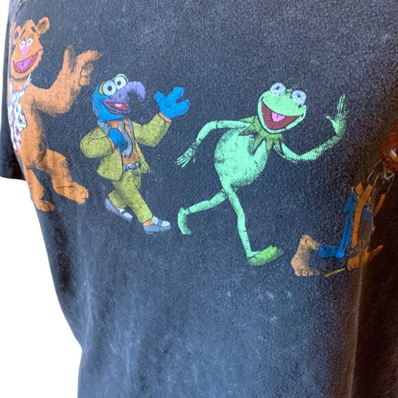 The Muppet Show - CHARCOAL DISTRESSED WASH -  T Shirt - Medium - Picture 9 of 12